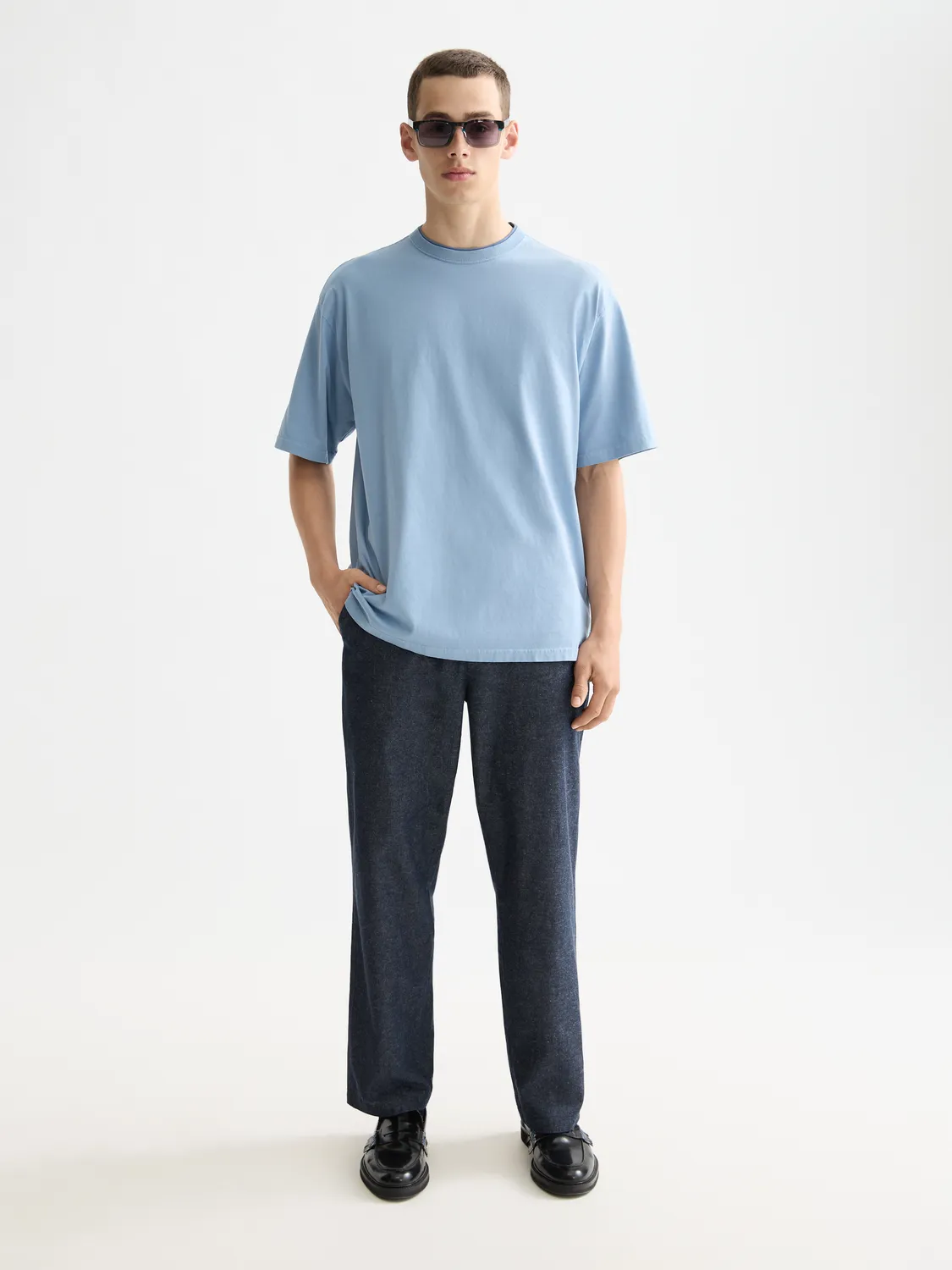 Garment-dyed t-shirt sold by Scotch & Soda product image thumbnail 4