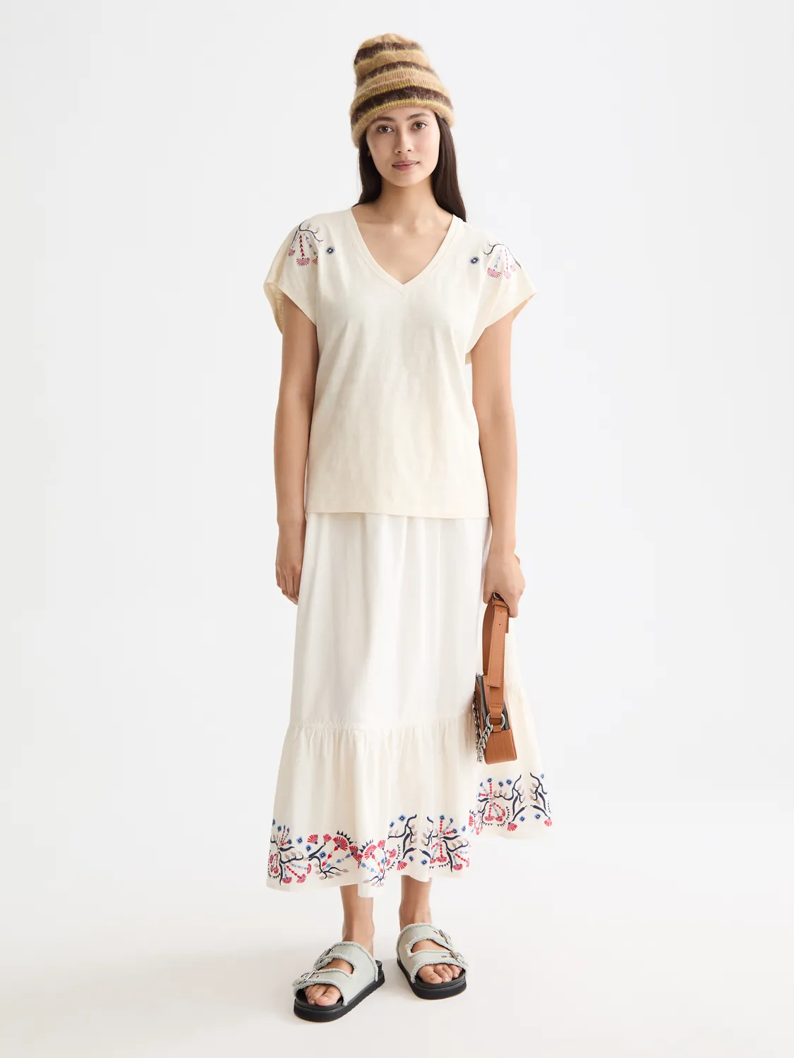 Embroidered maxi skirt sold by Scotch & Soda product image thumbnail 4