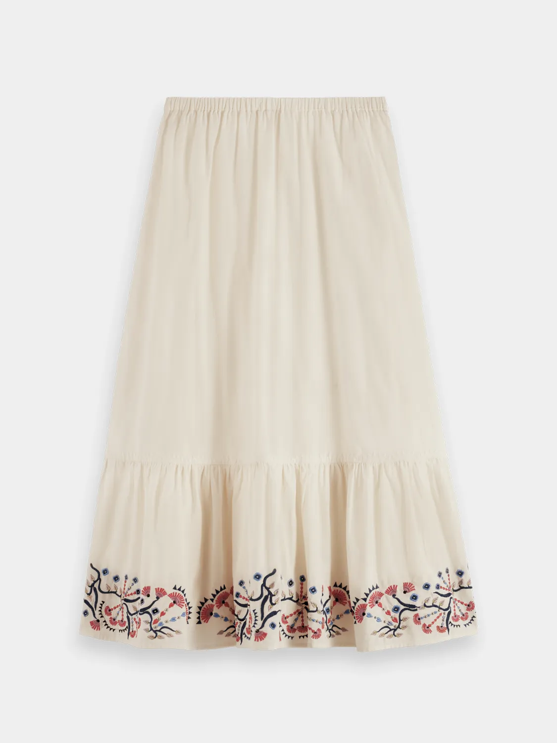 Embroidered maxi skirt sold by Scotch & Soda product image thumbnail 5