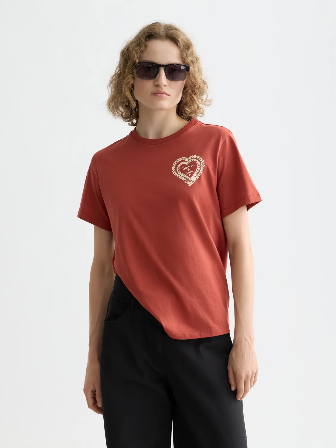 Chest artwork t-shirt sold by Scotch & Soda