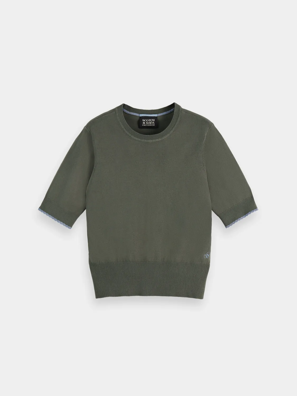 Short sleeved pullover top sold by Scotch & Soda product image thumbnail 2