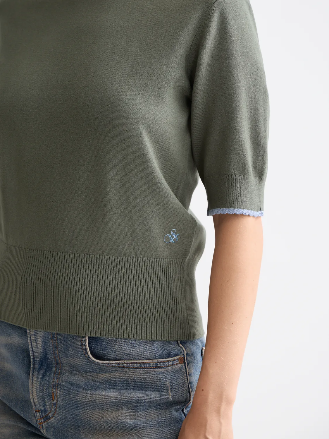 Short sleeved pullover top sold by Scotch & Soda product image thumbnail 5