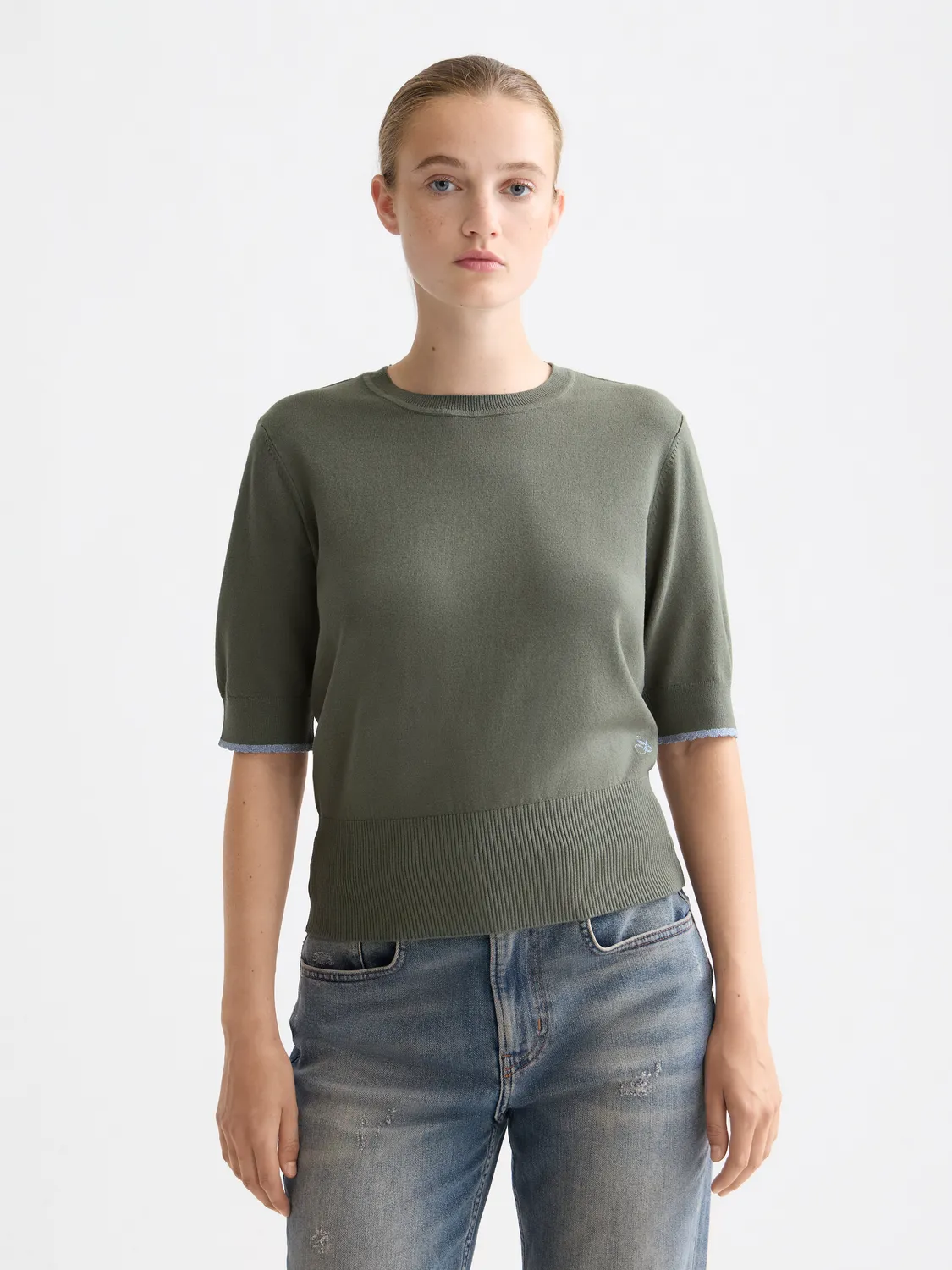 Short sleeved pullover top sold by Scotch & Soda