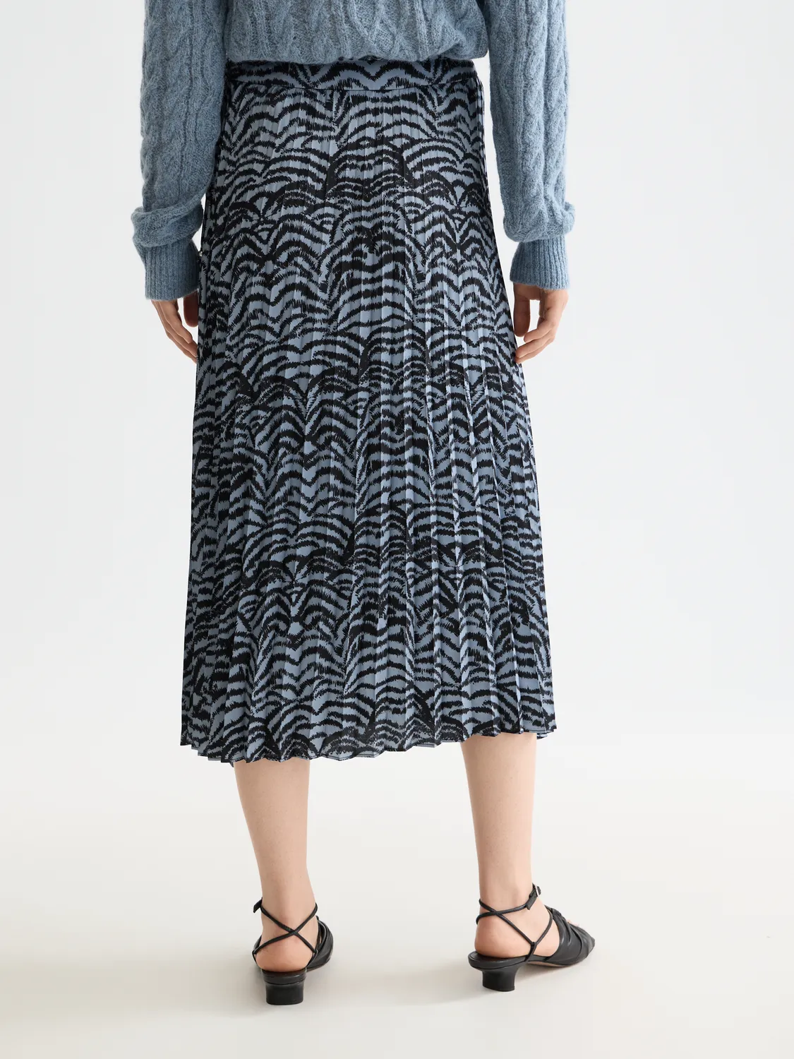 Asymmetrical pleated skirt sold by Scotch & Soda product image thumbnail 3