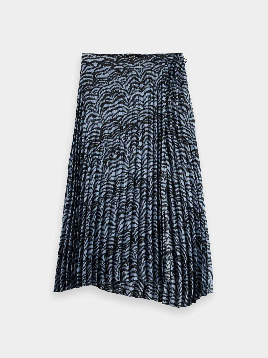 Asymmetrical pleated skirt sold by Scotch & Soda product image thumbnail 2