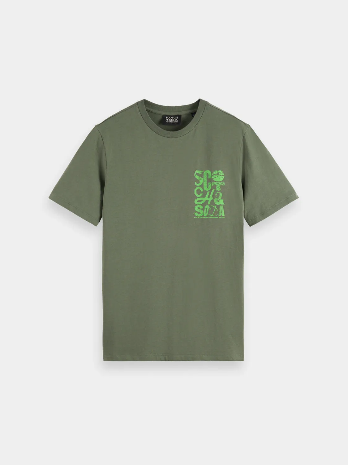 Chest logo t-shirt sold by Scotch & Soda product image thumbnail 2