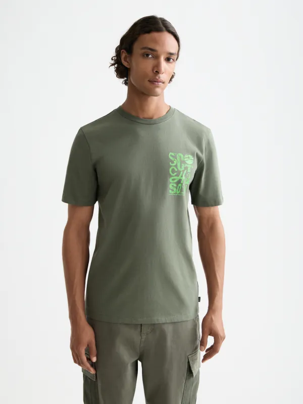 Chest logo t-shirt made by Scotch & Soda