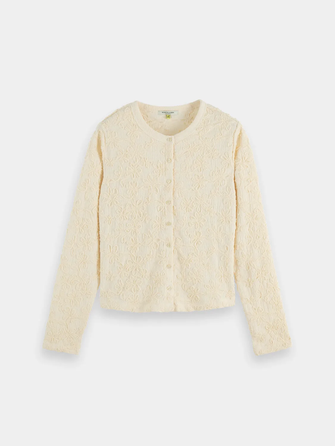 Textured button-up top sold by Scotch & Soda product image thumbnail 2