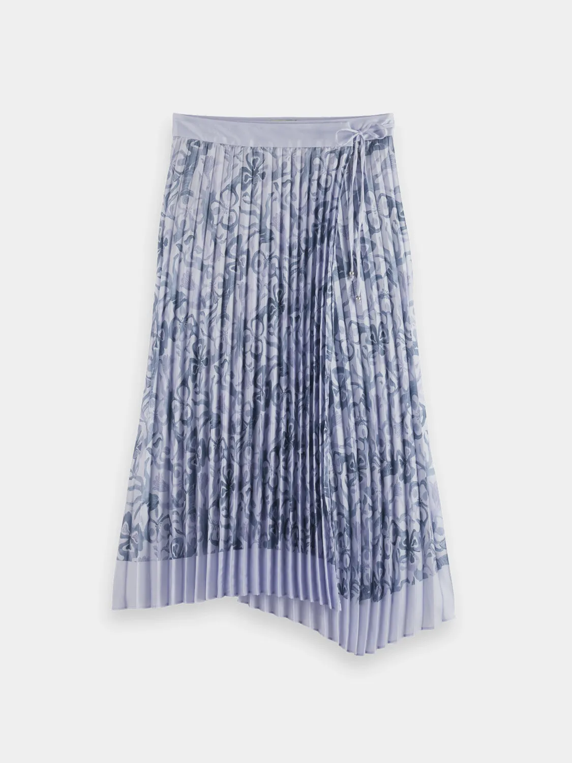 Asymmetrical pleated skirt sold by Scotch & Soda product image thumbnail 2