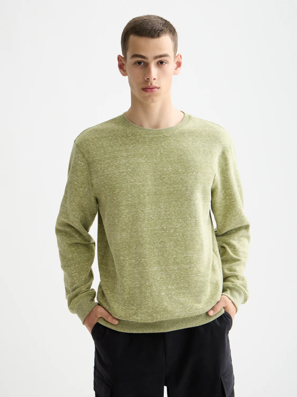 Melange sweatshirt sold by Scotch & Soda