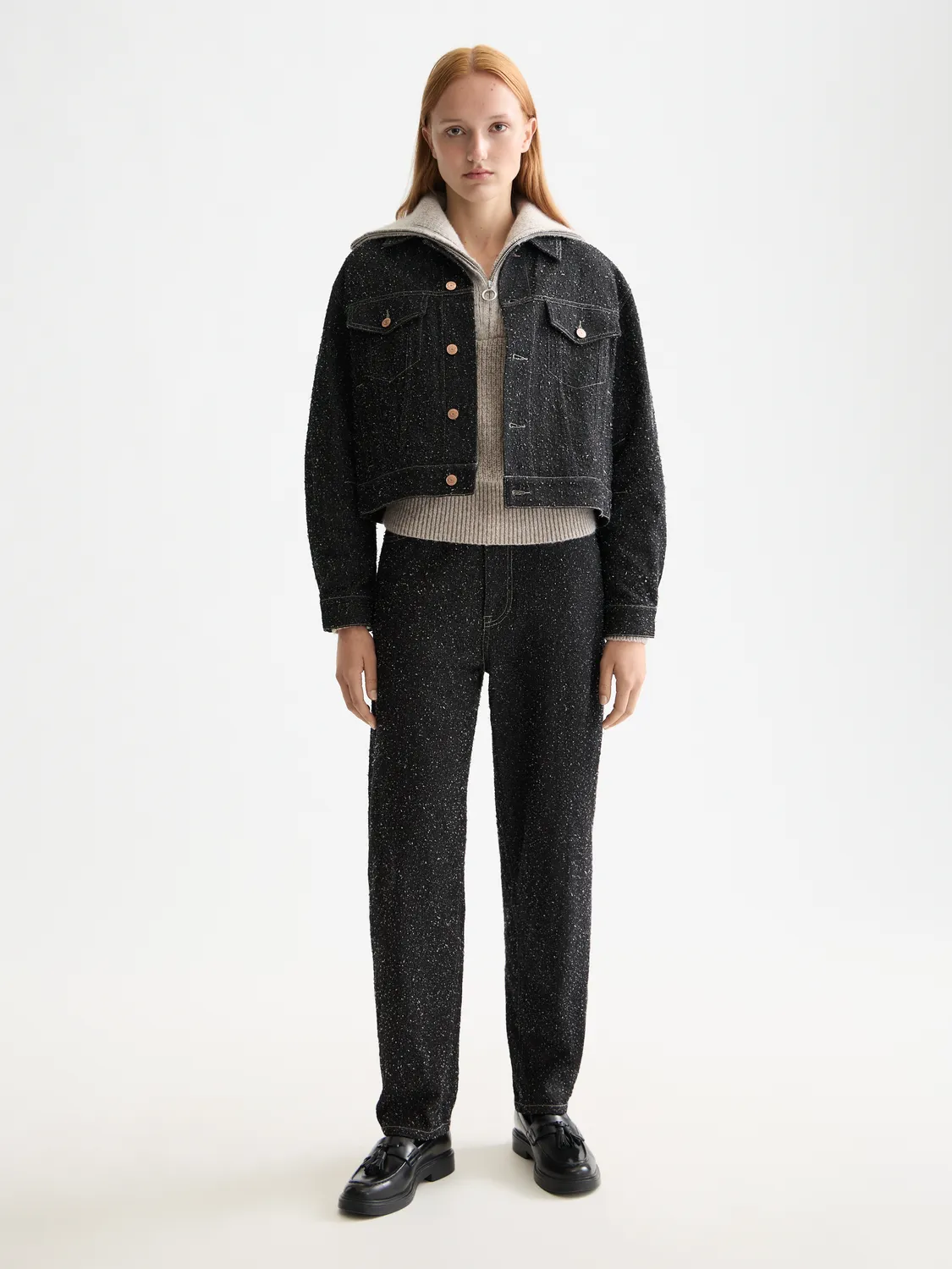 Textured denim jacket sold by Scotch & Soda product image thumbnail 4