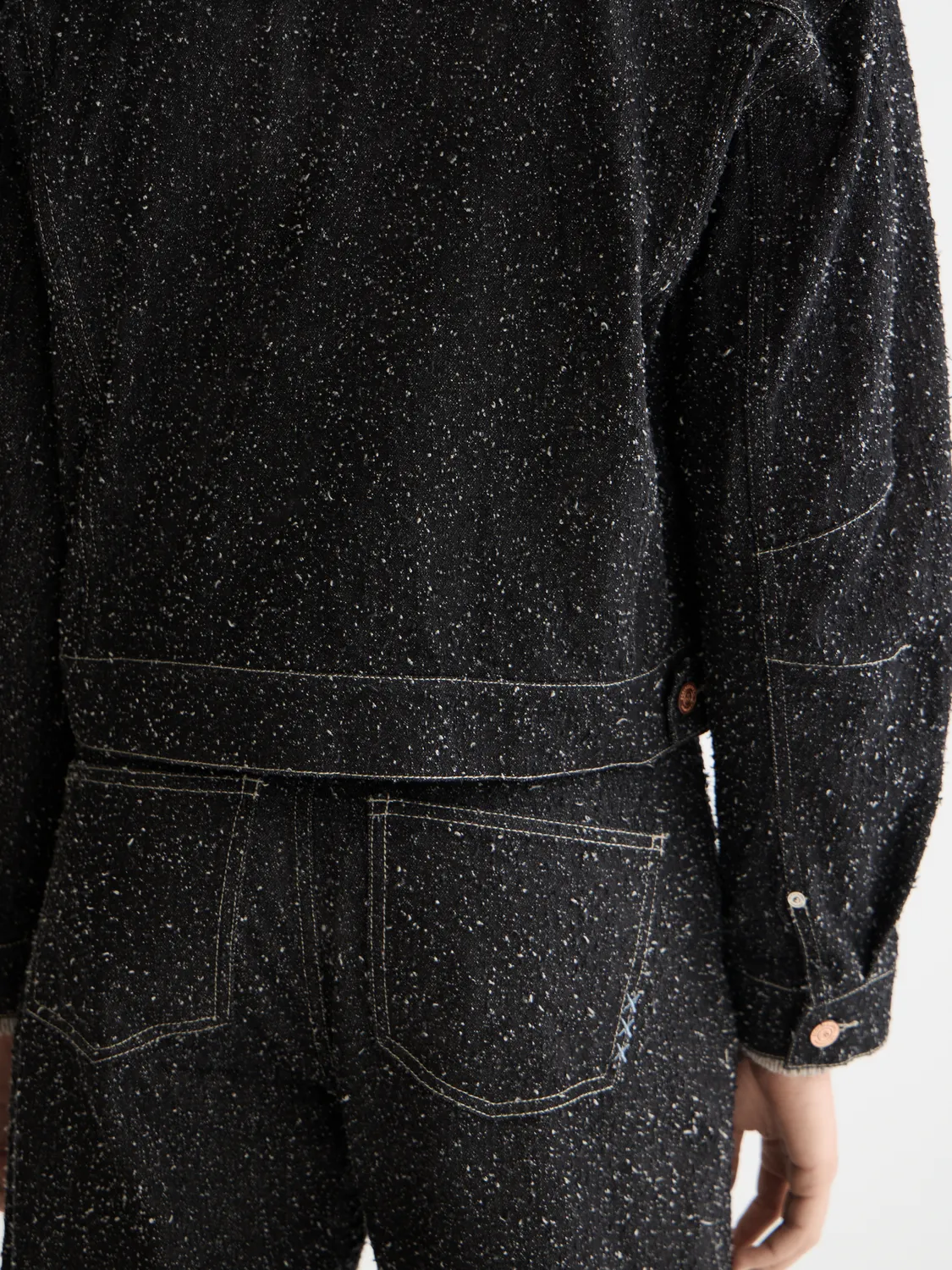Textured denim jacket sold by Scotch & Soda product image thumbnail 5