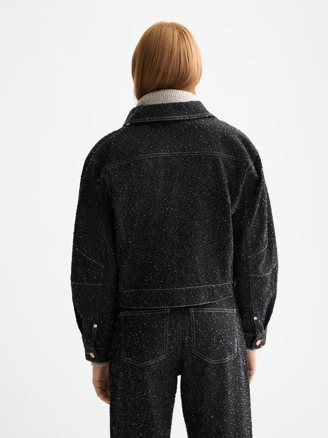 Textured denim jacket sold by Scotch & Soda product image thumbnail 3