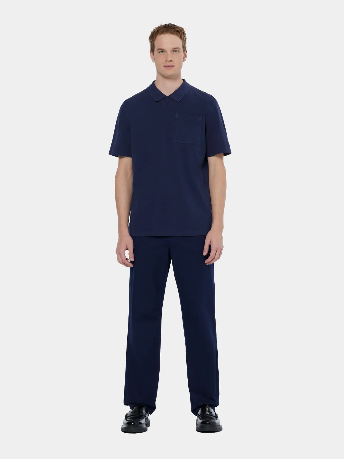 Garment-dyed polo sold by Scotch & Soda product image thumbnail 4