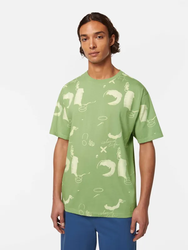 Printed t-shirt sold by Scotch & Soda
