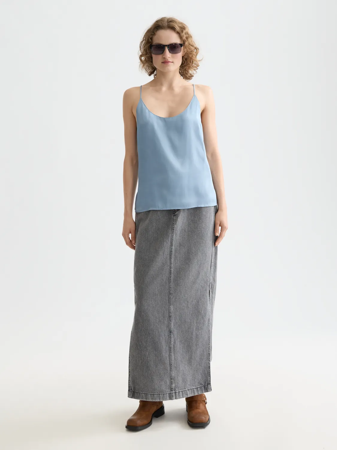 Jersey woven tank sold by Scotch & Soda product image thumbnail 4