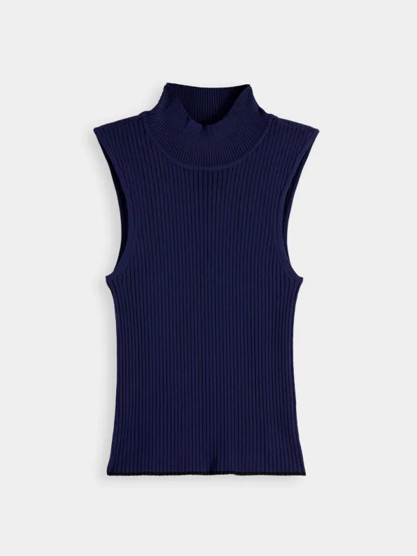 Ribbed knitted tank made by Scotch & Soda