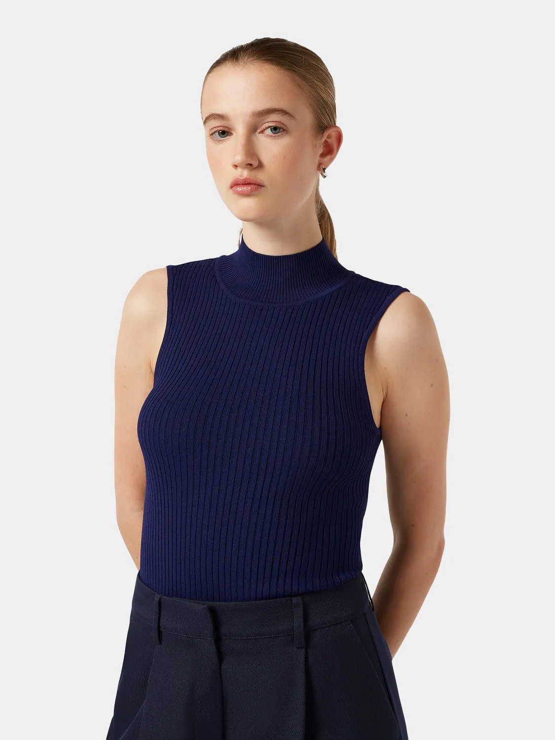Ribbed knitted tank sold by Scotch & Soda product image thumbnail 2