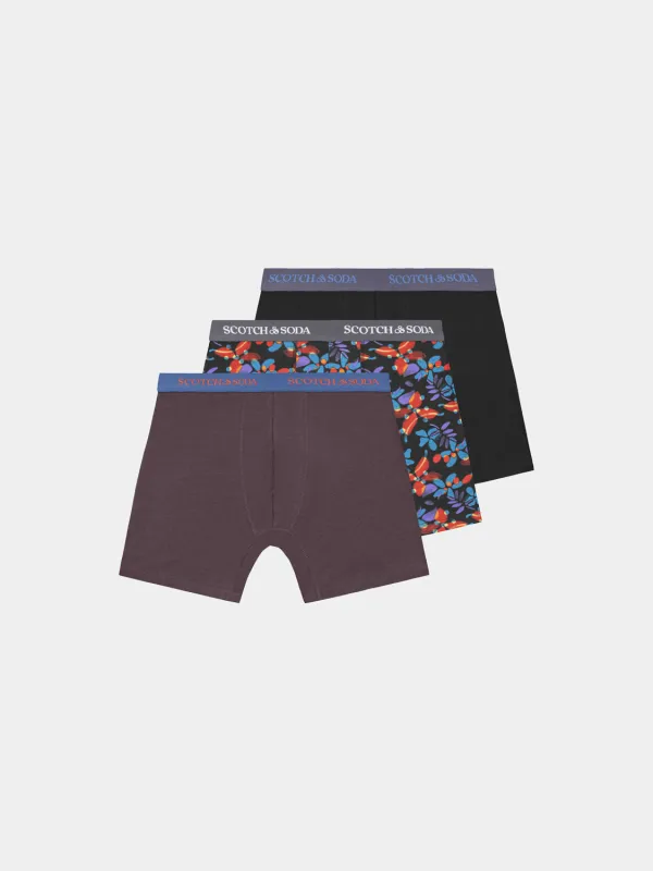 3-pack boxer briefs made by Scotch & Soda