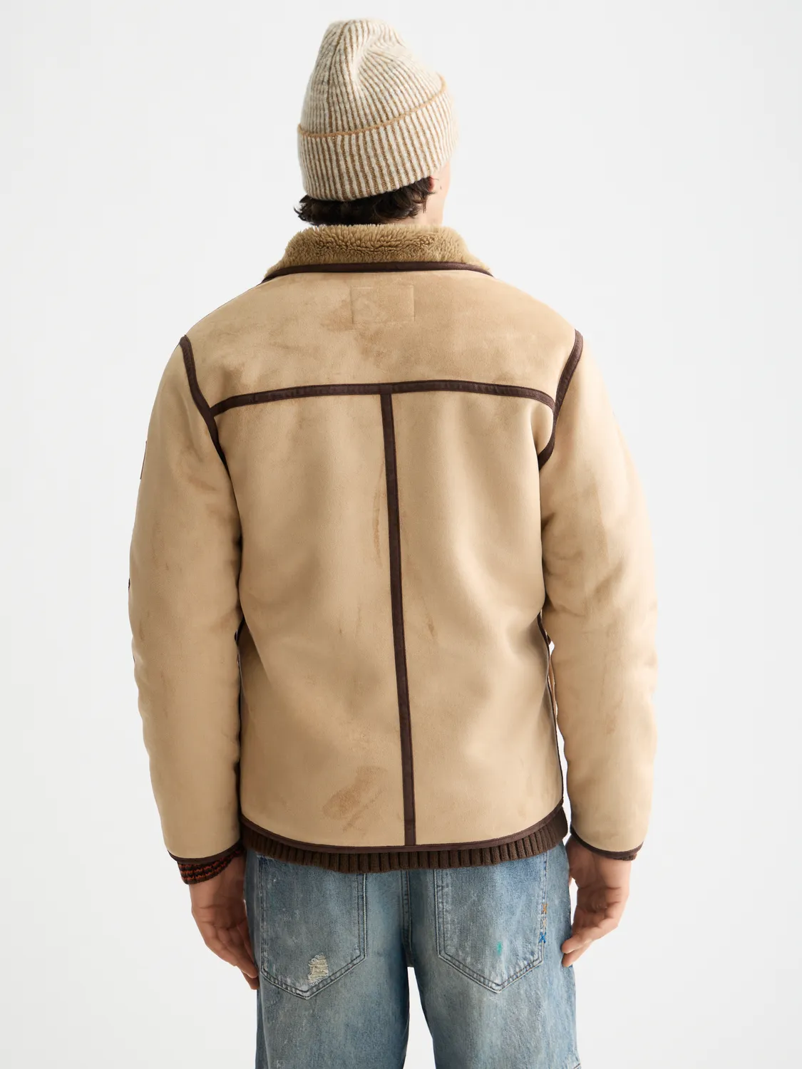 Faux shearling jacket sold by Scotch & Soda product image thumbnail 3