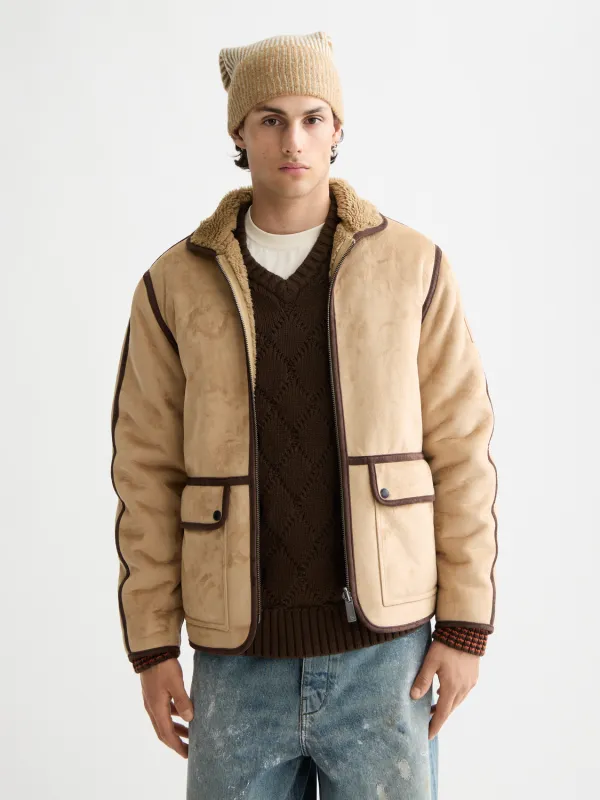 Faux shearling jacket made by Scotch & Soda