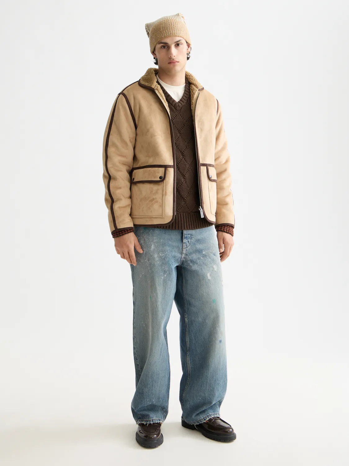 Faux shearling jacket sold by Scotch & Soda product image thumbnail 4