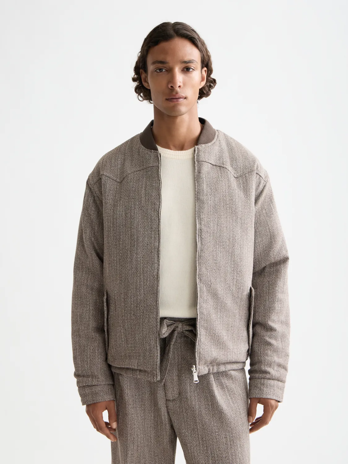 Reversible bomber jacket sold by Scotch & Soda