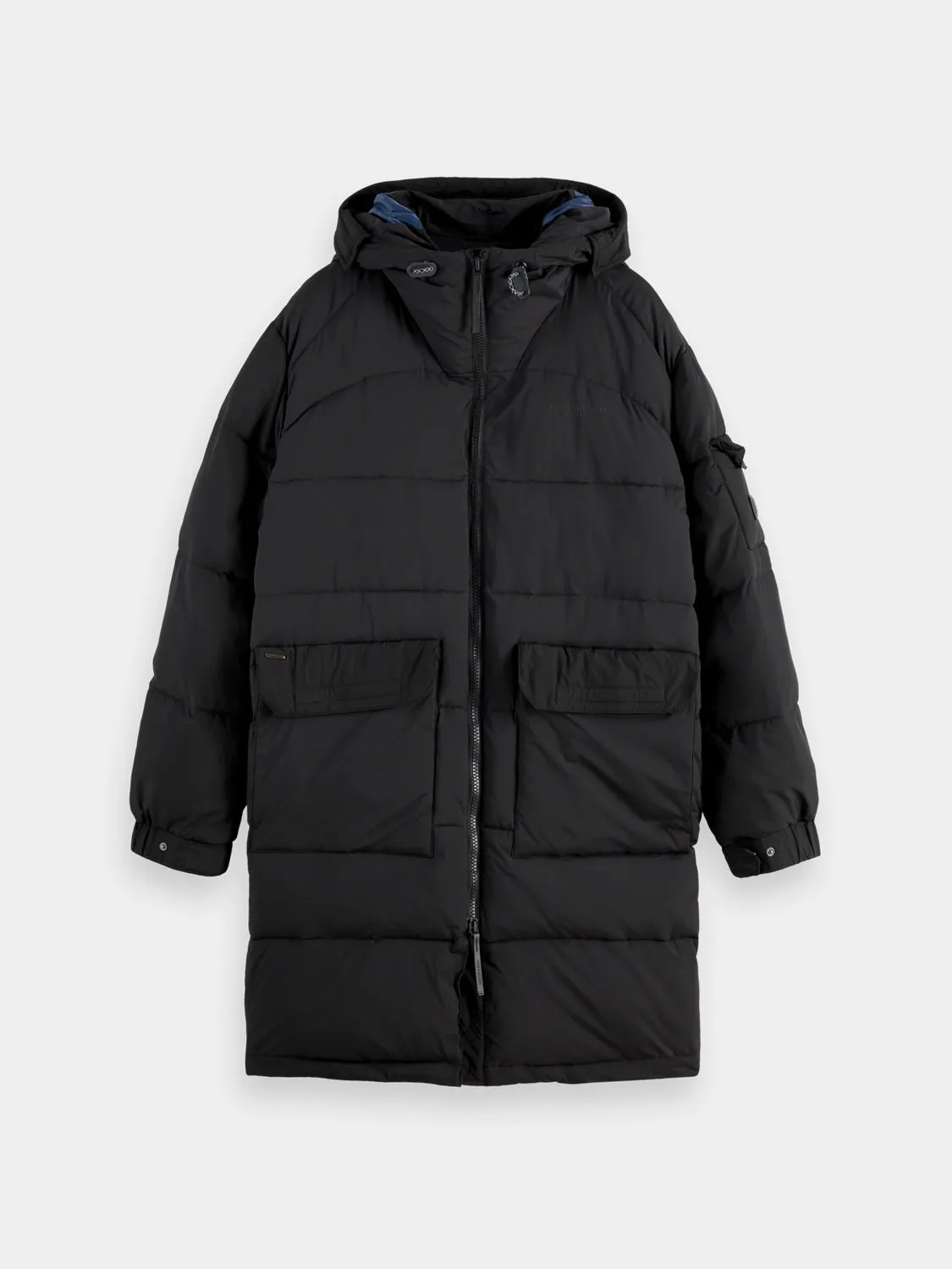 Long puffer jacket sold by Scotch & Soda product image thumbnail 2