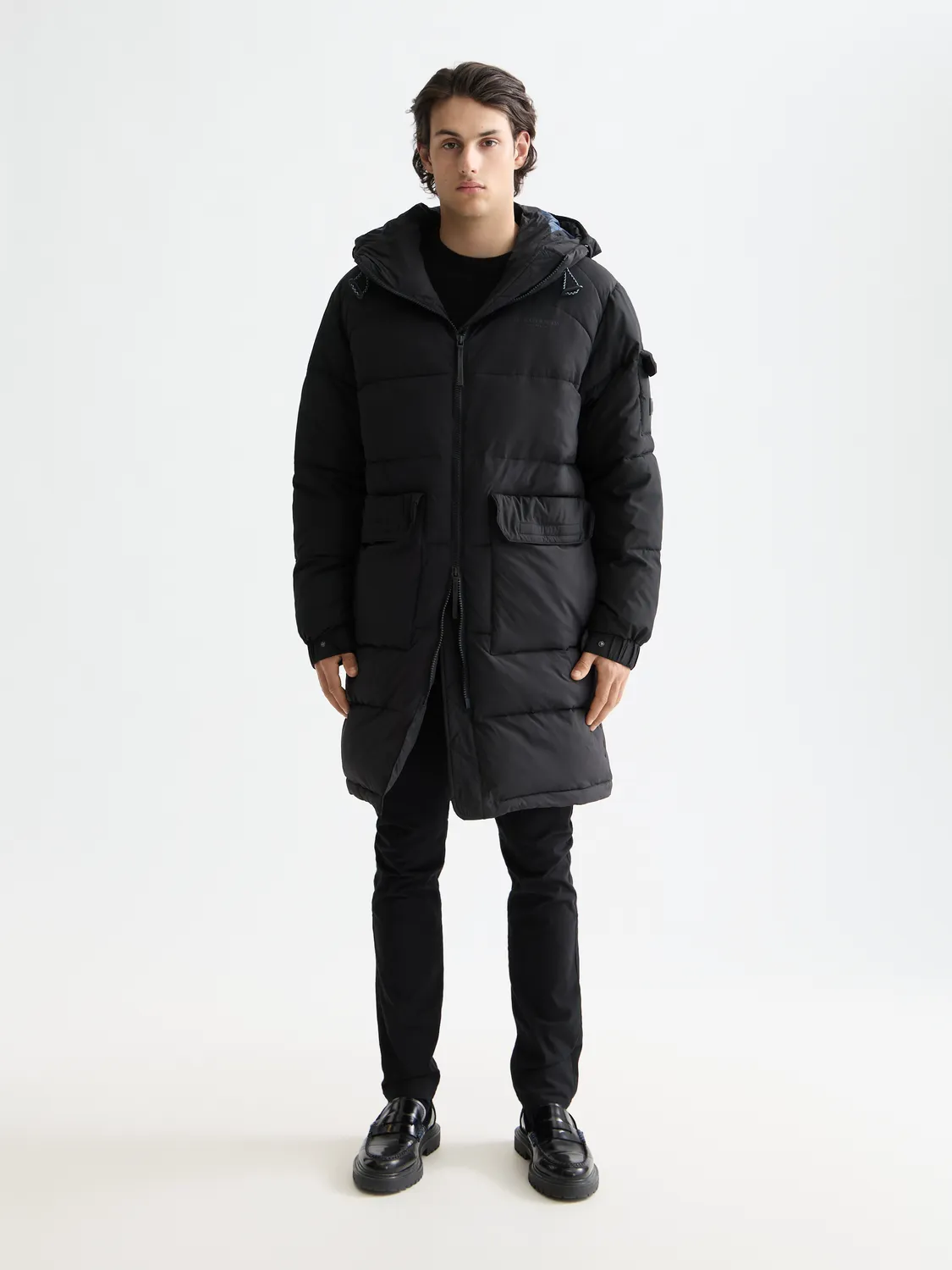 Long puffer jacket sold by Scotch & Soda product image thumbnail 4