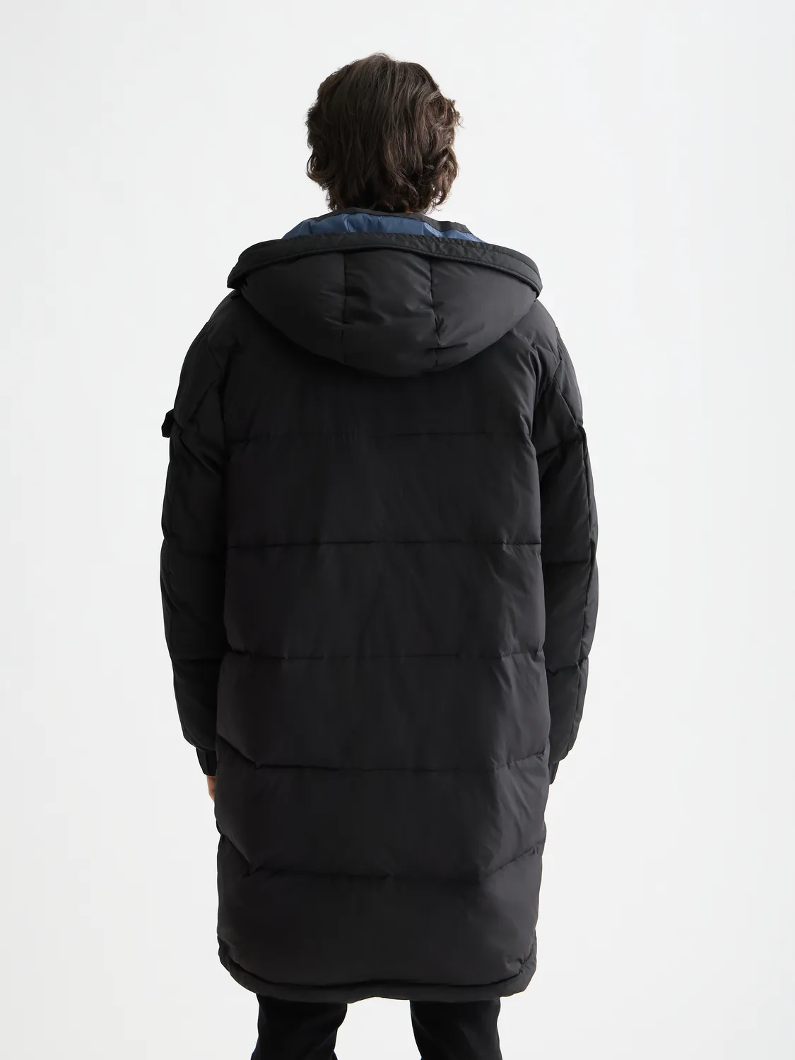 Long puffer jacket sold by Scotch & Soda product image thumbnail 3