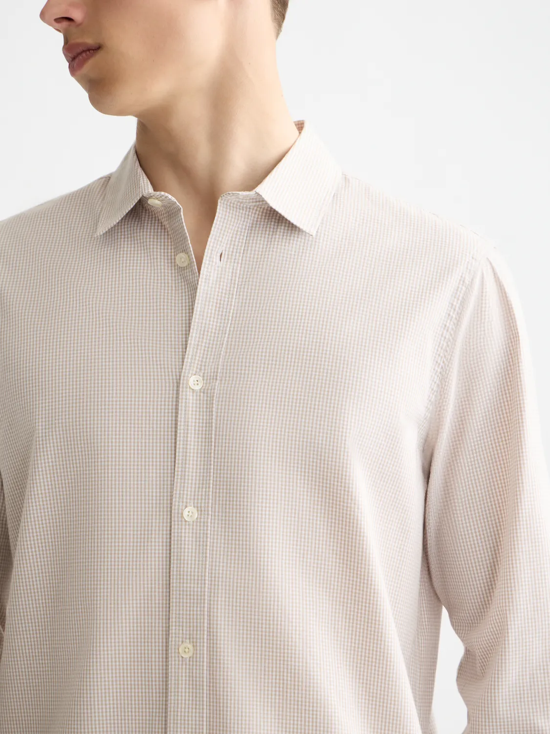 Check poplin shirt sold by Scotch & Soda product image thumbnail 5
