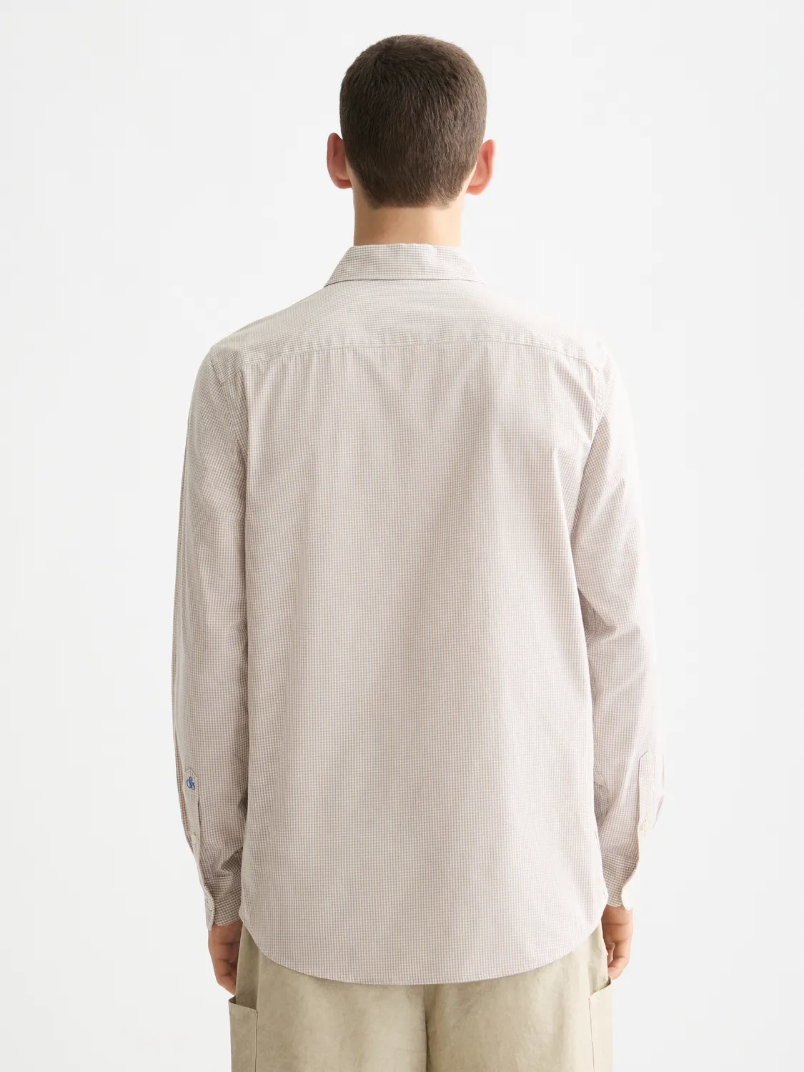Check poplin shirt sold by Scotch & Soda product image thumbnail 3