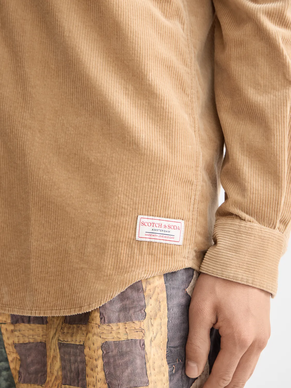 Corduroy shirt sold by Scotch & Soda product image thumbnail 5