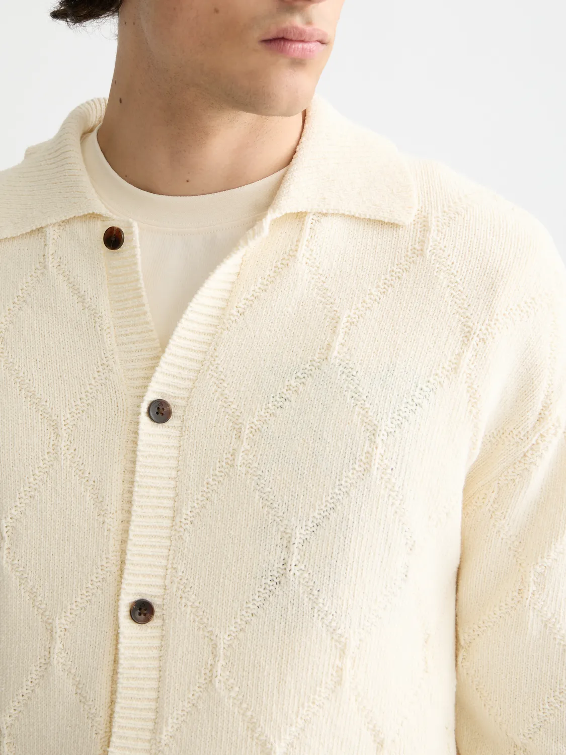 Knitted long-sleeved shirt sold by Scotch & Soda product image thumbnail 5