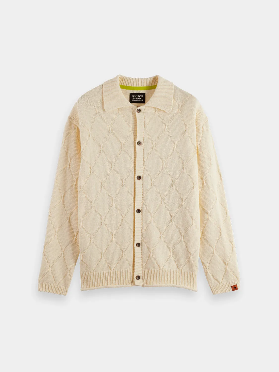 Knitted long-sleeved shirt sold by Scotch & Soda product image thumbnail 2