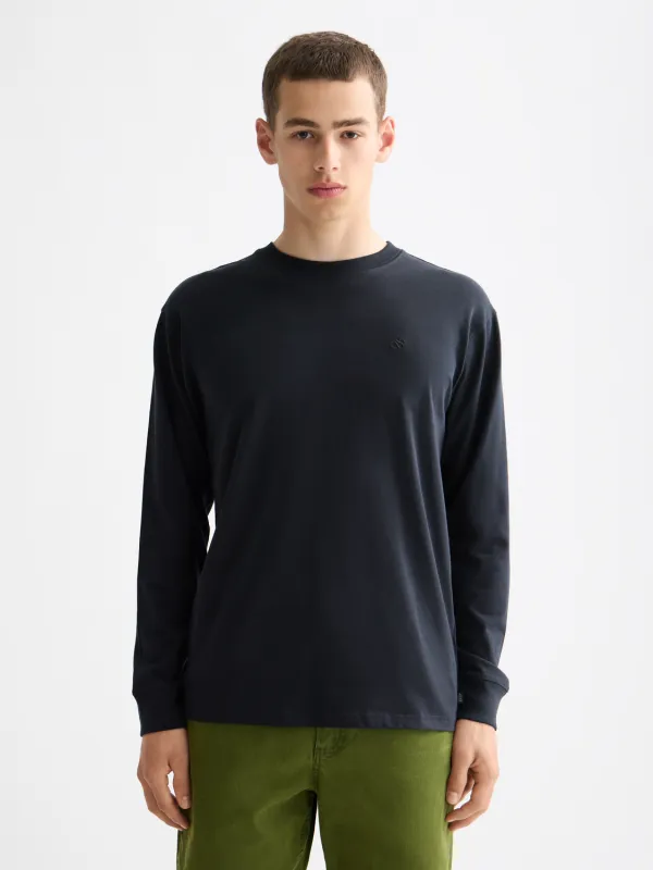 Logo long sleeved t-shirt made by Scotch & Soda
