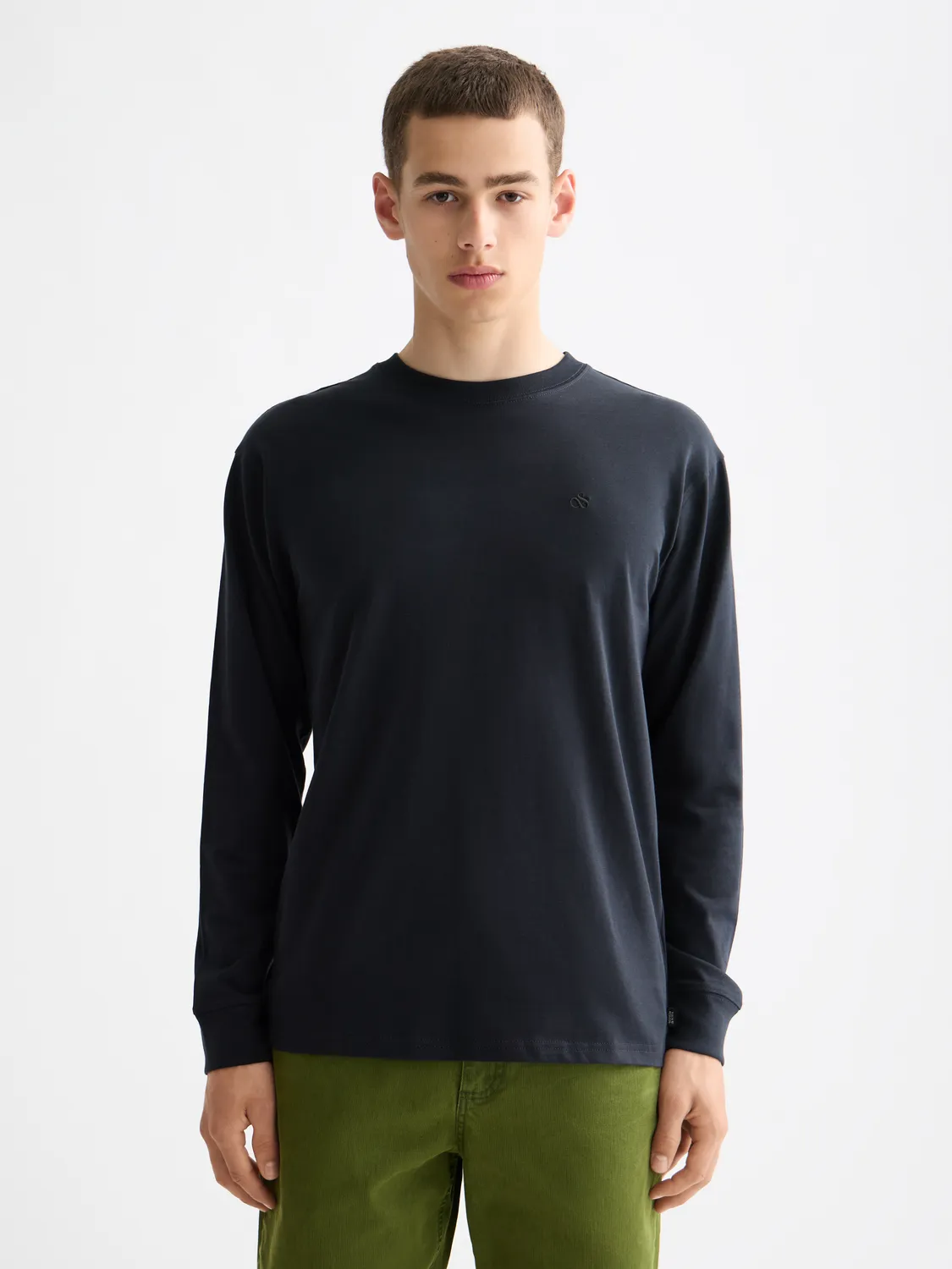 Logo long sleeved t-shirt sold by Scotch & Soda