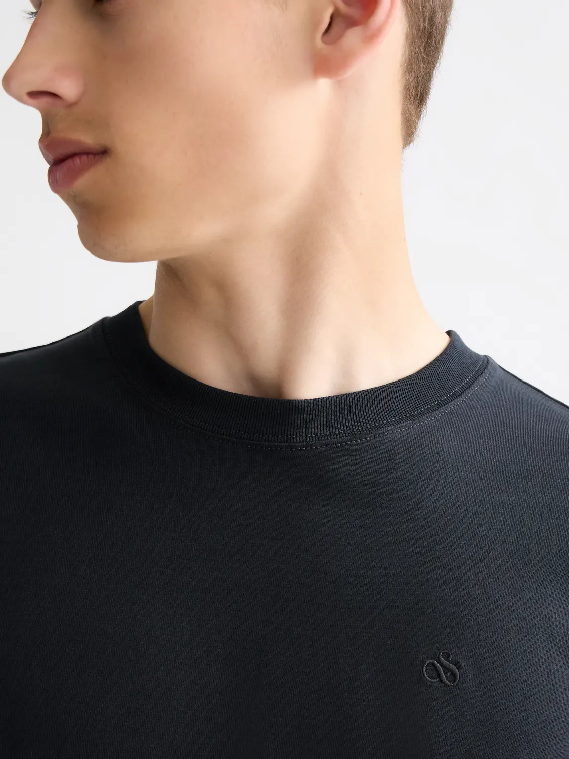 Logo long sleeved t-shirt sold by Scotch & Soda product image thumbnail 5