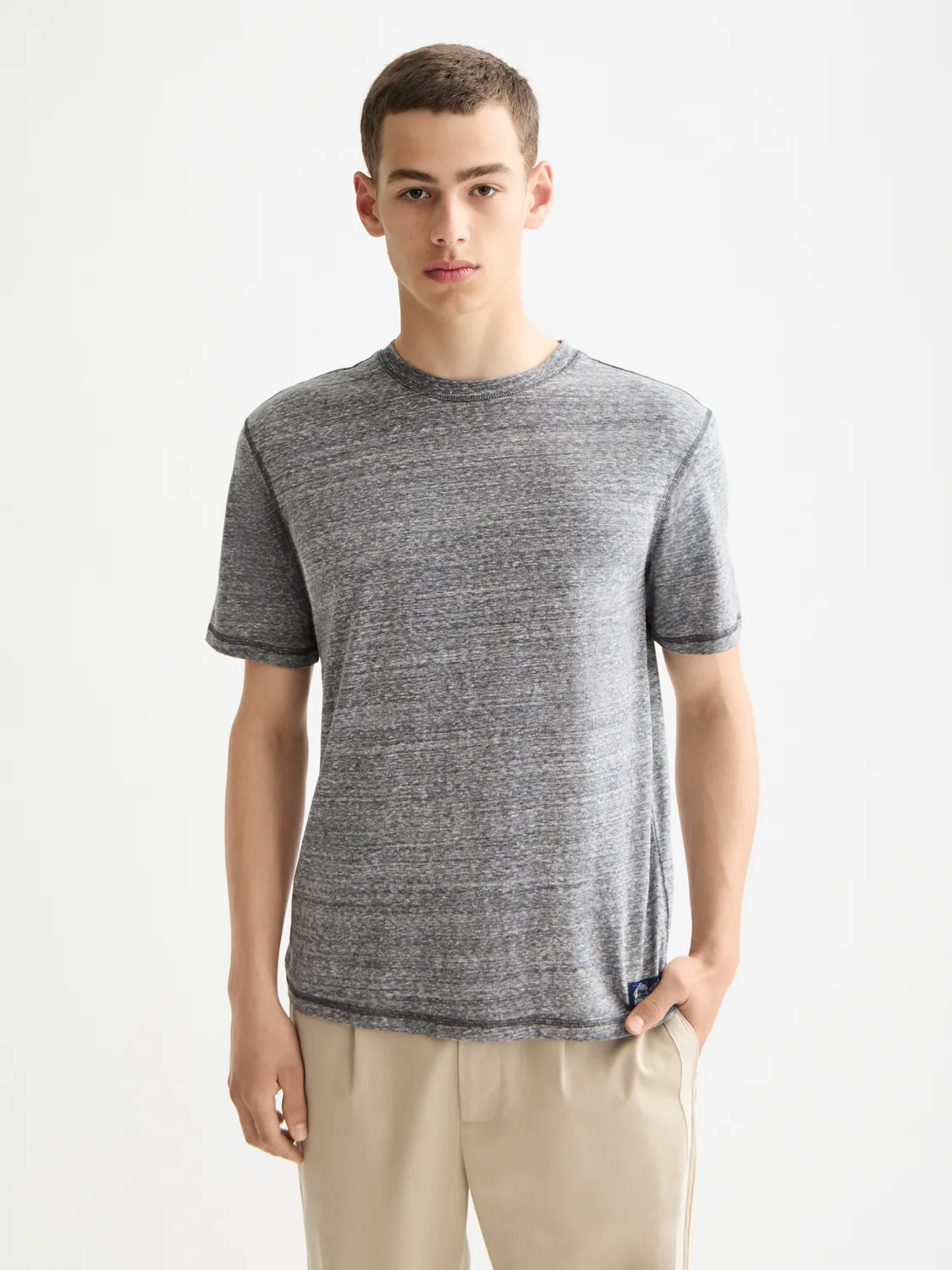 Melange t-shirt sold by Scotch & Soda