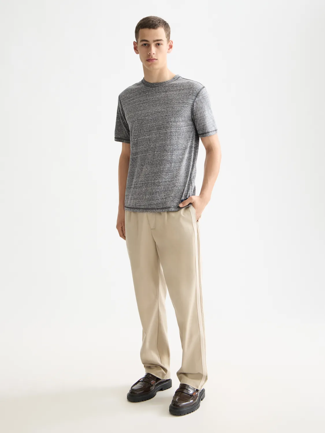 Melange t-shirt sold by Scotch & Soda product image thumbnail 4