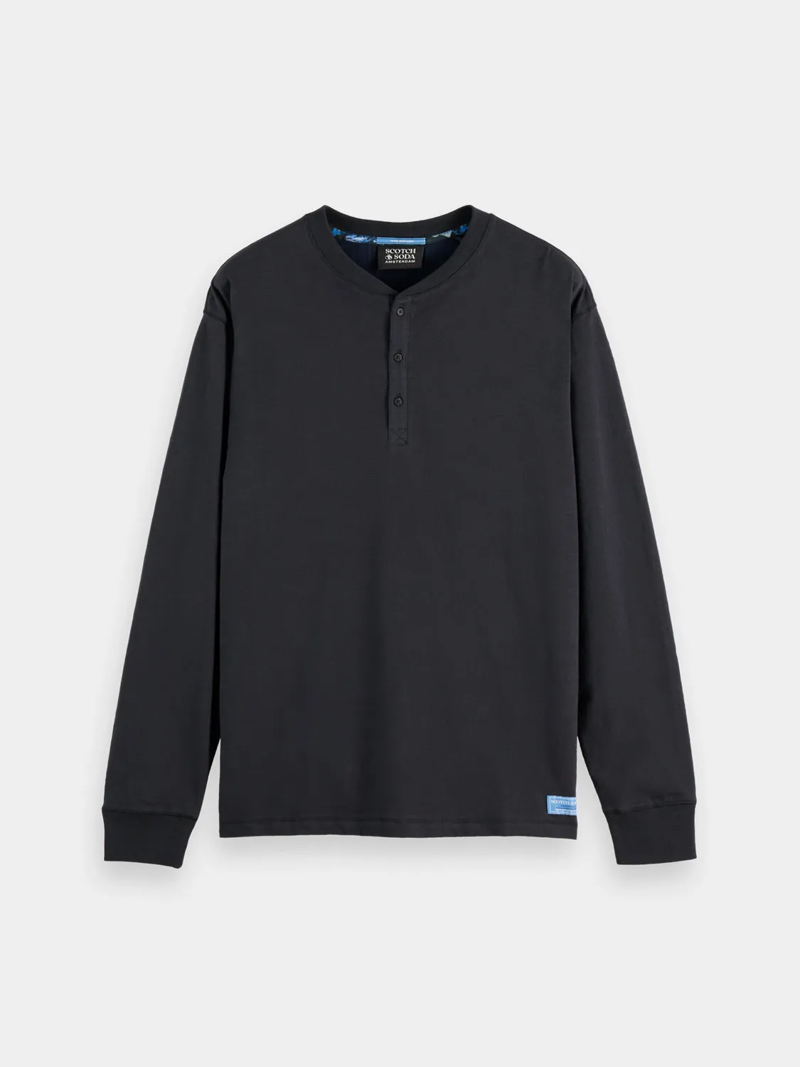 Slub Henley t-shirt sold by Scotch & Soda product image thumbnail 2