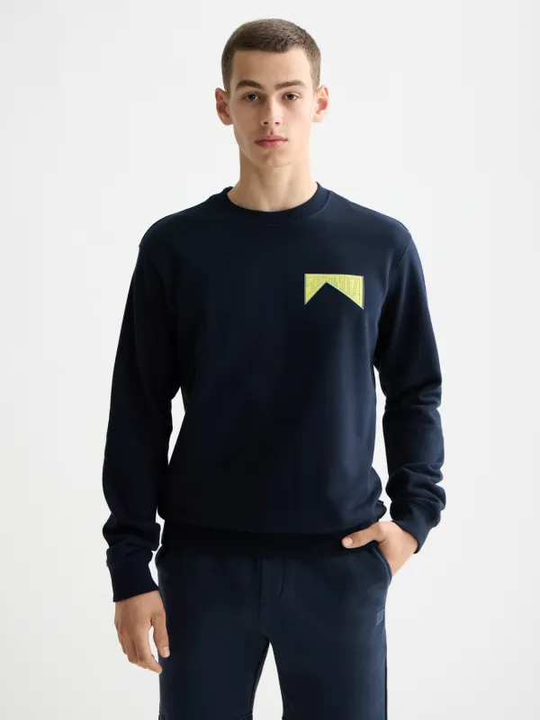 Artwork sweatshirt made by Scotch & Soda