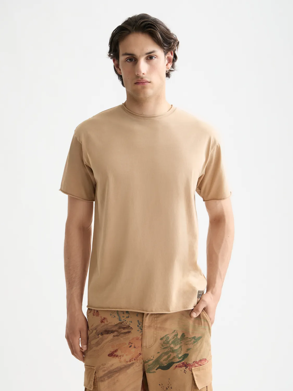 Raw edge t-shirt sold by Scotch & Soda