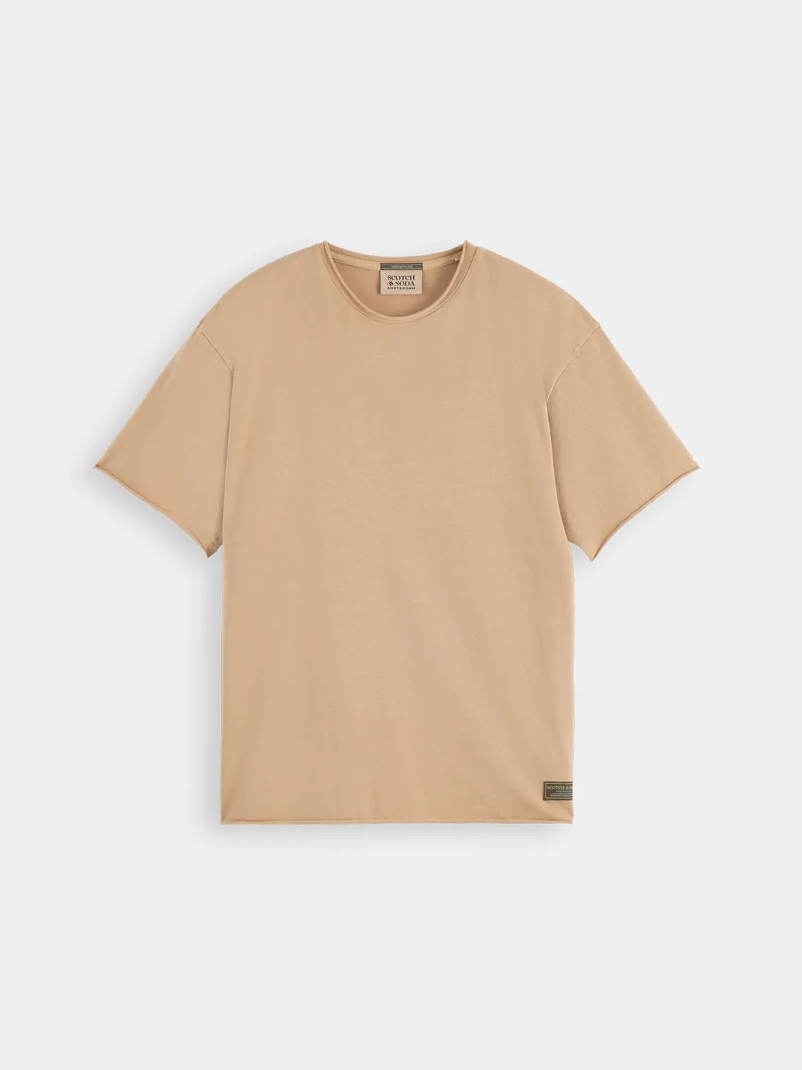 Raw edge t-shirt sold by Scotch & Soda product image thumbnail 2