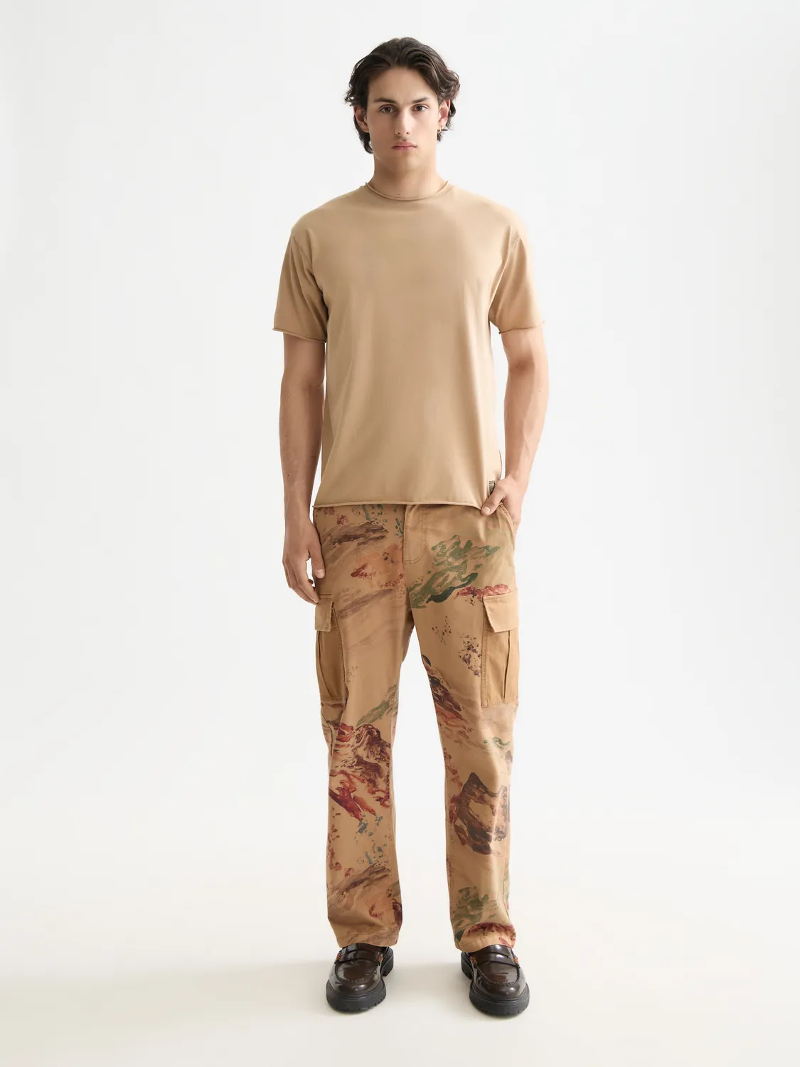 Raw edge t-shirt sold by Scotch & Soda product image thumbnail 4