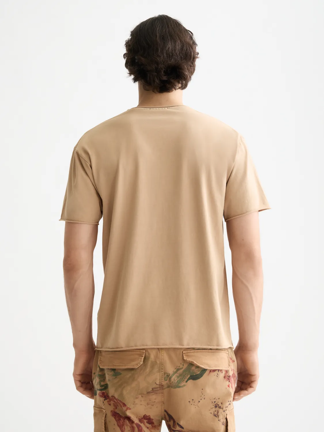 Raw edge t-shirt sold by Scotch & Soda product image thumbnail 3