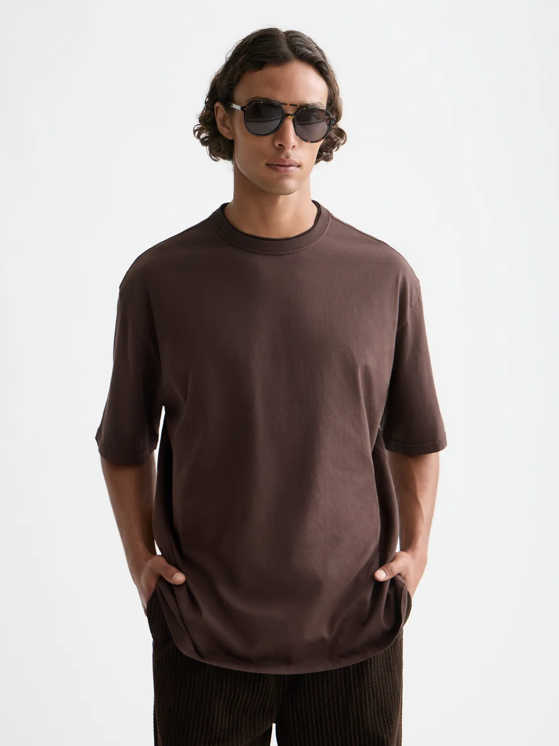 Garment-dyed t-shirt sold by Scotch & Soda