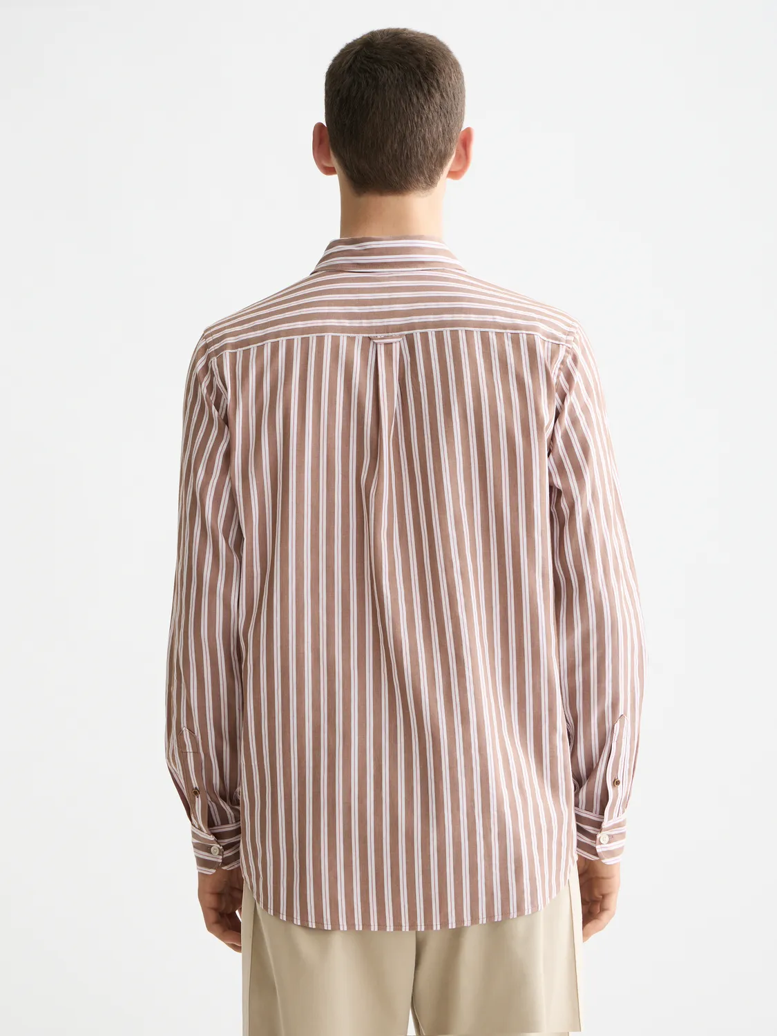 Yarn-dyed striped shirt sold by Scotch & Soda product image thumbnail 3