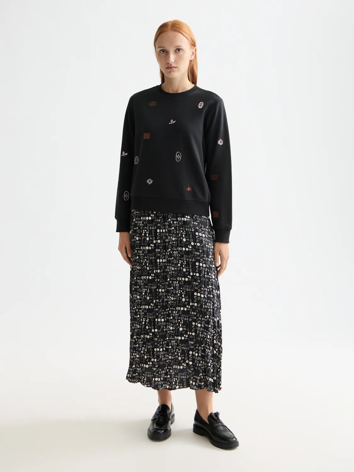 Embroidery sweatshirt sold by Scotch & Soda product image thumbnail 4