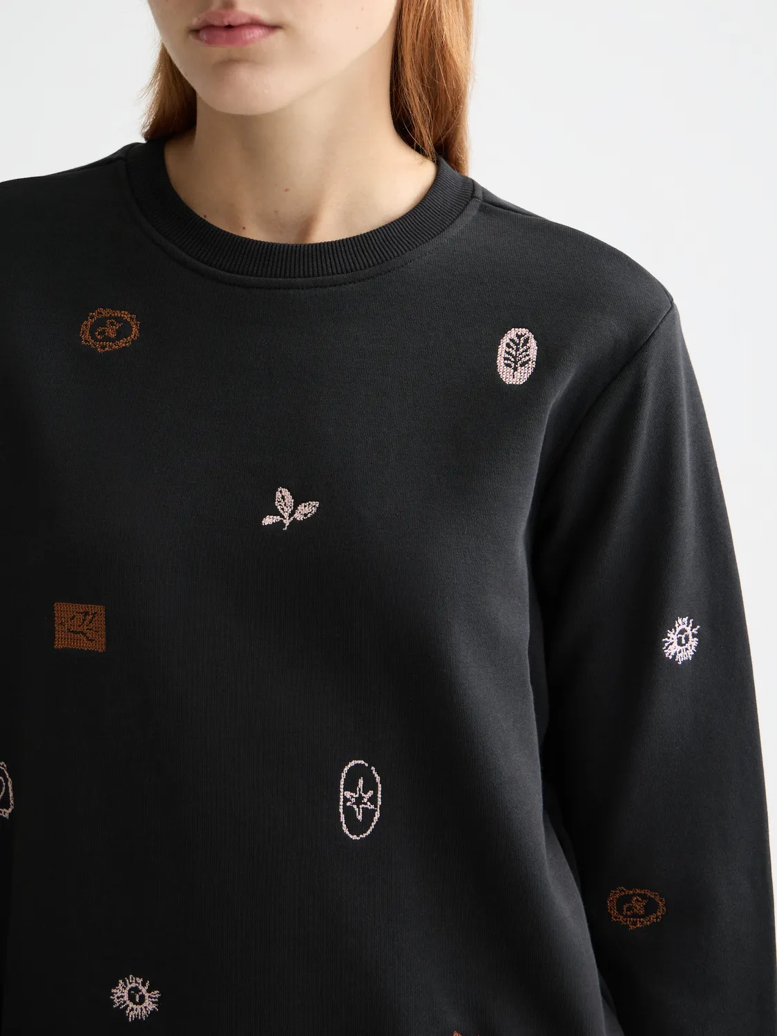 Embroidery sweatshirt sold by Scotch & Soda product image thumbnail 5